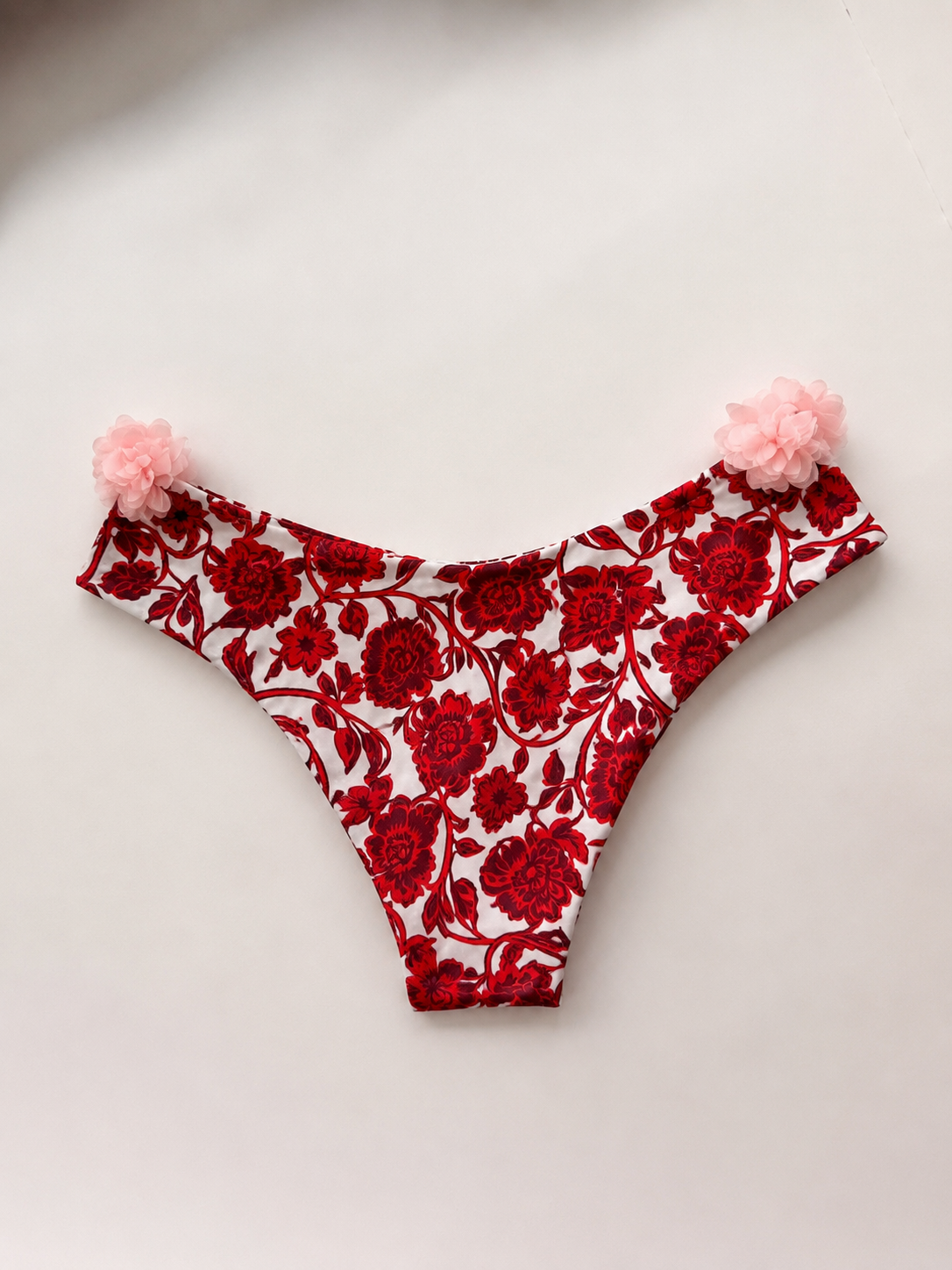 Floral Full Coverage Bikini Bottom