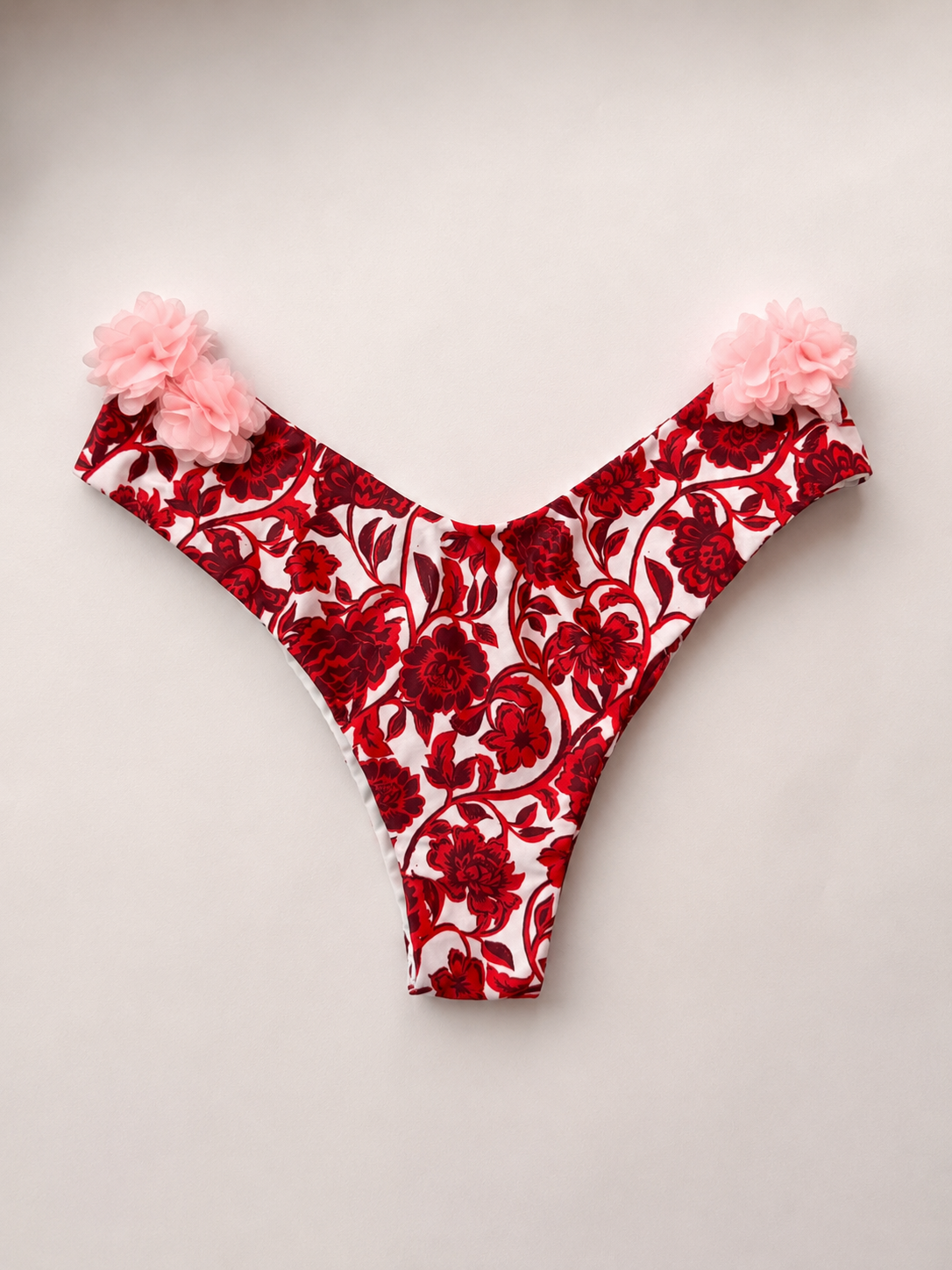 Floral Full Coverage Bikini Bottom